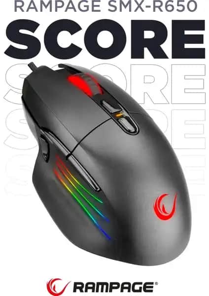 Rampage oyuncu mouse'ları karşılaştırması: SMX-R650 ve SMX-R85 özellikleri