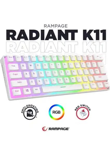 Rampage RADIANT K11 ve Redragon K617-RGB Gw Fızz Karşılaştırması: Hangi Klavye Sizin İçin Uygun