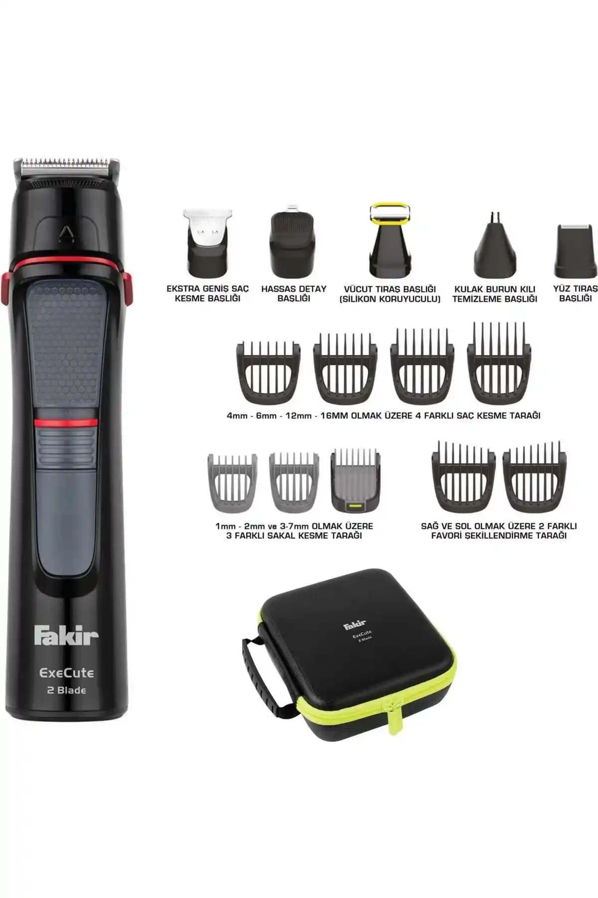 Fakir Execute 2 Blade ve Philips 13'ü 1 Arada Bakım Setleri Karşılaştırması