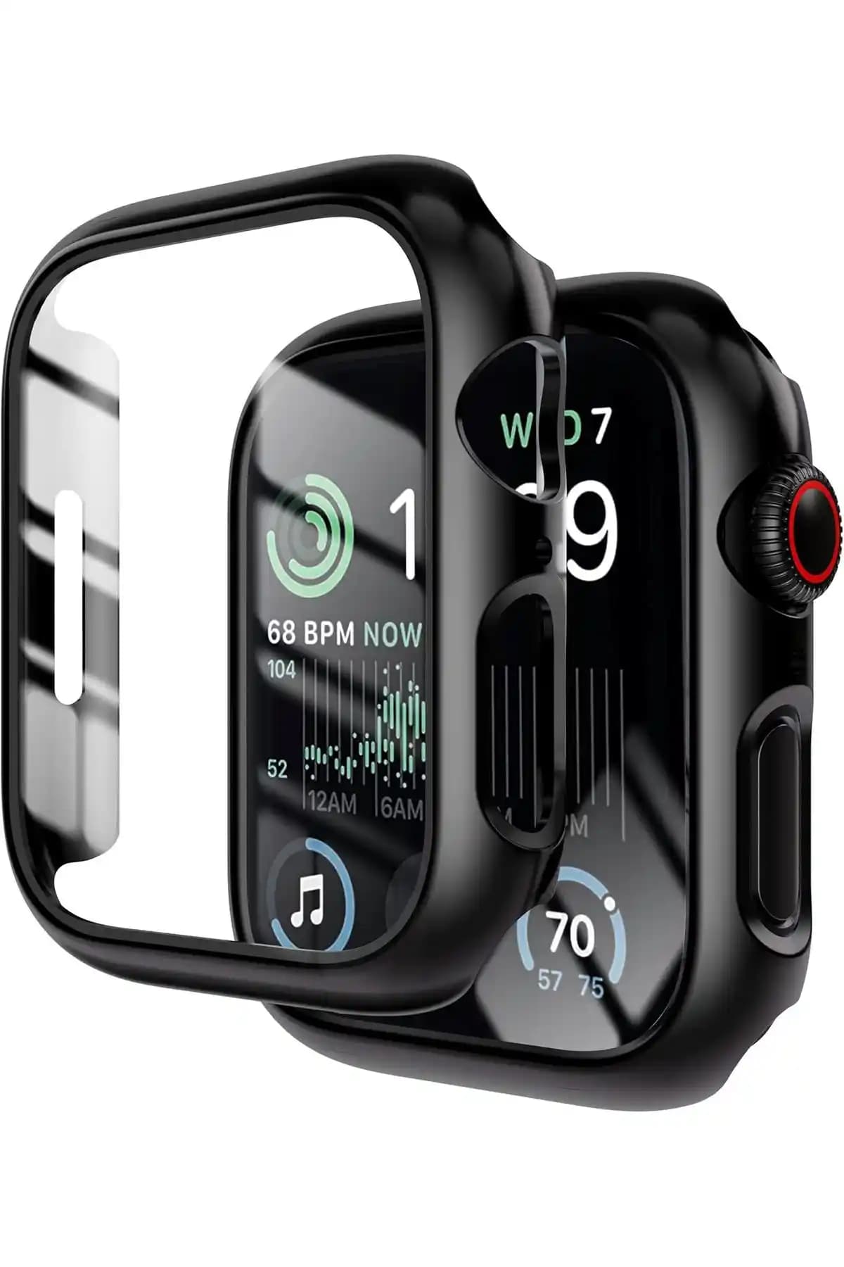 Fibaks Apple Watch 7 ve Series SE 7 8 9 için koruma kılıflarının karşılaştırması