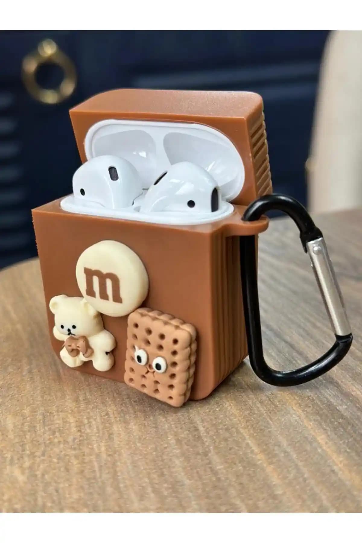 Go Aksesuar Airpods Kılıfları Karşılaştırması Bisküvi Ayıcık ve Oyuncak Tasarımlı Modeller