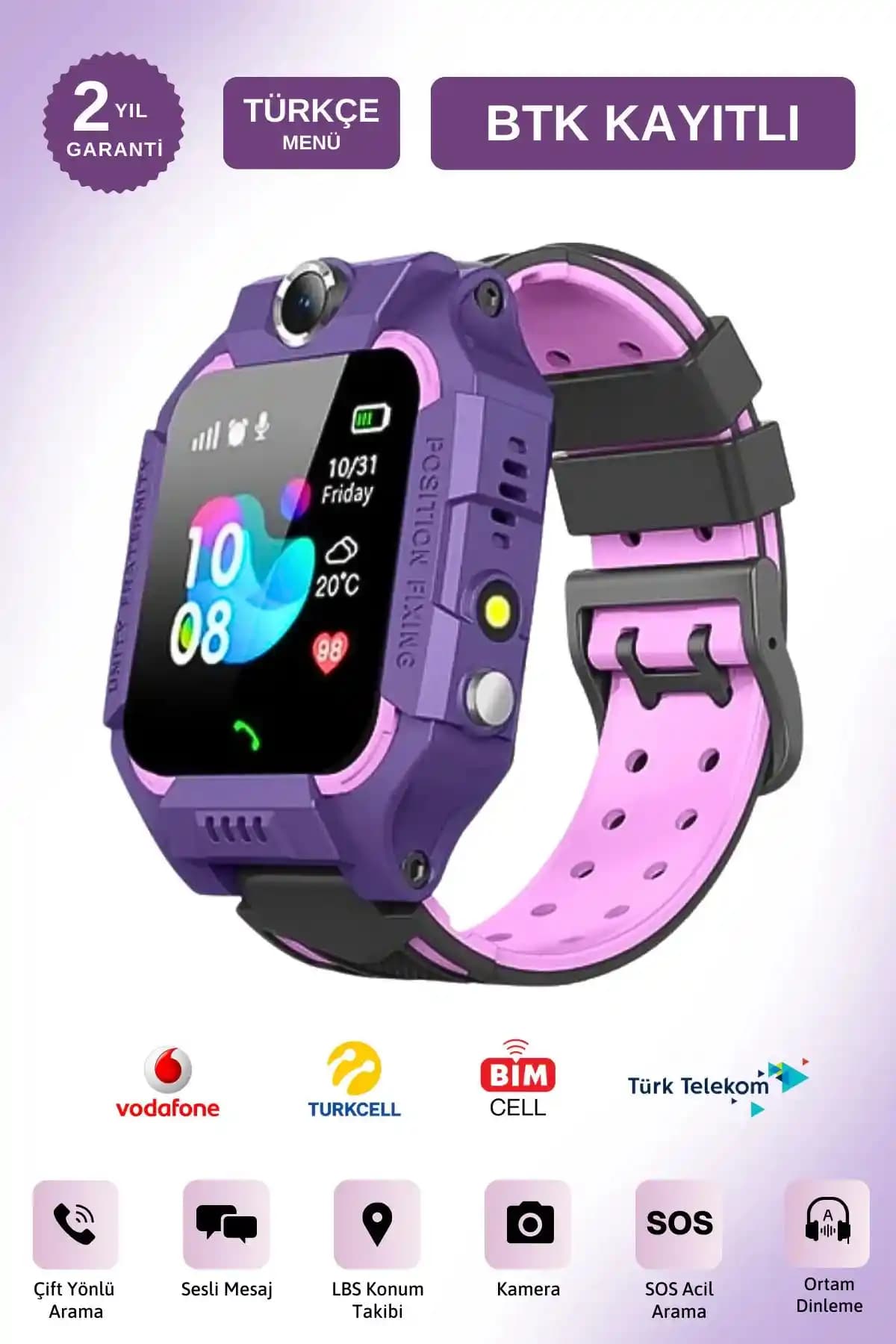 Kallow Z10 ve SEYUWATCH Gs 4 Pro Akıllı Çocuk ve Spor Saatleri Karşılaştırması
