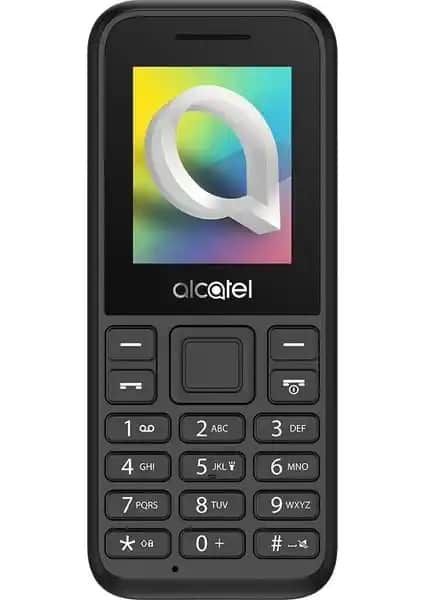 Alcatel TCL 1068D Siyah Renkli Hafif ve Kompakt Tuşlu Telefon Özellikleri