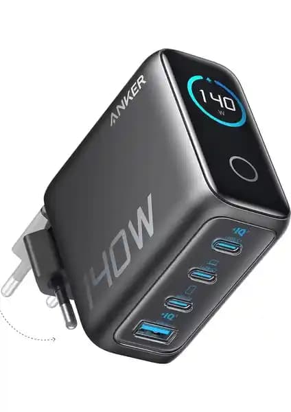 Anker 140W 4-Port Hızlı Şarj Cihazı Güç ve Güvenlik İçin İdeal Çözüm