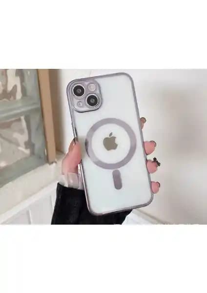 Apple iPhone 14 Plus için şeffaf silikon kılıf, dayanıklı ve estetik tasarım özellikleriyle