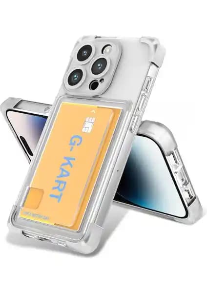 Apple iPhone 14 Pro Max için Airbag Tasarımlı Şeffaf Kartlıklı Kılıf Ürün Özellikleri ve Kullanım Avantajları