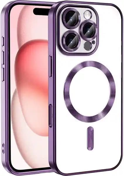 Apple iPhone 16 Pro için şeffaf ve dayanıklı kılıf, modern tasarım ve yüksek koruma sağlayan ürün