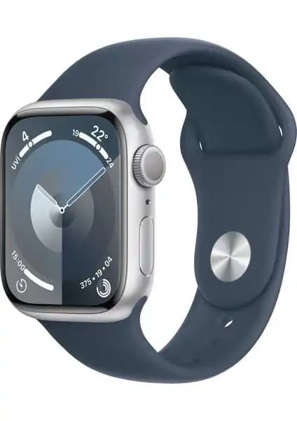 Apple Watch Seri 9 GPS 41mm şıklık ve fonksiyonelliği bir arada sunan akıllı saat