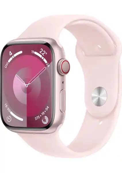 Apple Watch Seri 9 GPS + Cellular 45MM Pembe Alüminyum Spor Kordon Akıllı Saat İncelemesi