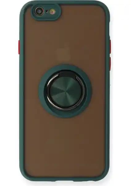 Aqua Yeşil iPhone 6 Kılıfı Standlı ve Buzlu Tasarım ile Koruma ve Şıklık Sunar