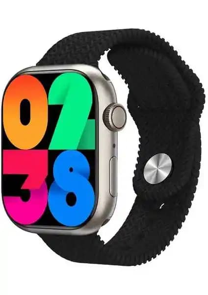 Beemen HK9 Pro 45MM AMOLED Ekran Çift Kordon Akıllı Saat Günlük Kullanım ve Sağlık Takibi