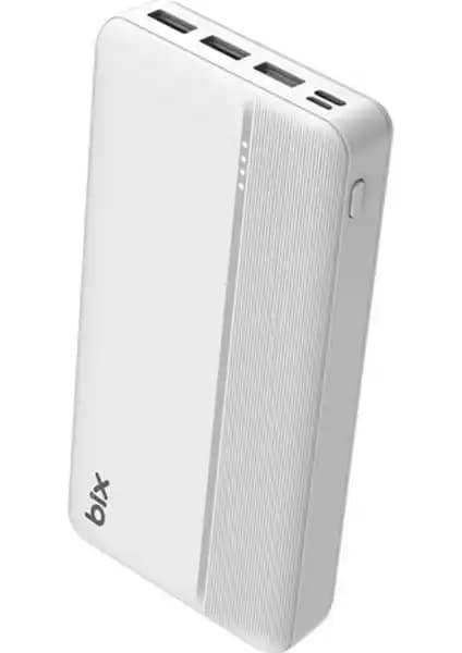 Bix PB302 Dört Portlu Powerbank 30000 mAh Hızlı Şarj Destekli Taşınabilir Şarj Cihazı