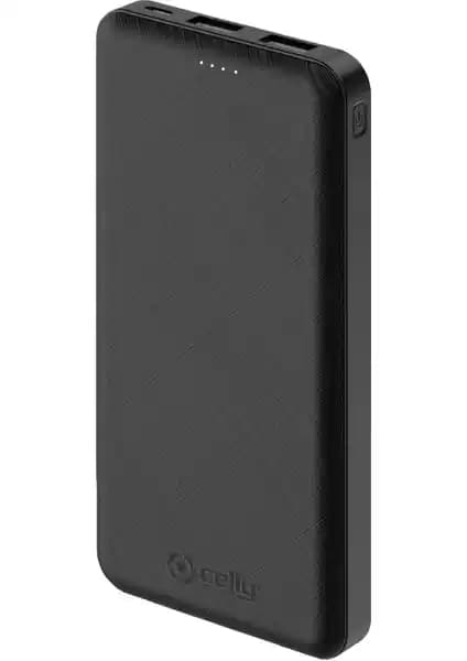 Celly 10000 mAh 18W Qualcomm 3.0 USB-C Hızlı Şarj Powerbanki ile Pratik Mobil Güç