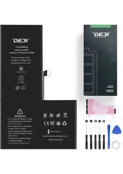 Deji iPhone X Batarya Analizi: Güçlü Performans ve Güvenlik Standartları