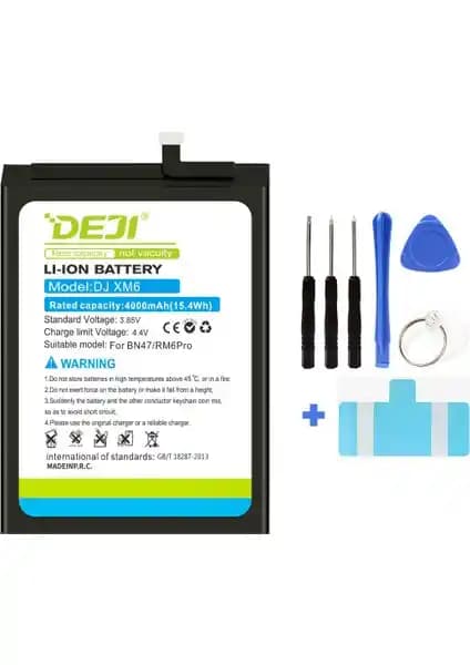 Deji Xiaomi Redmi 6 Pro Batarya: Güçlü ve Güvenilir Uzun Ömürlü Pil Teknolojisi