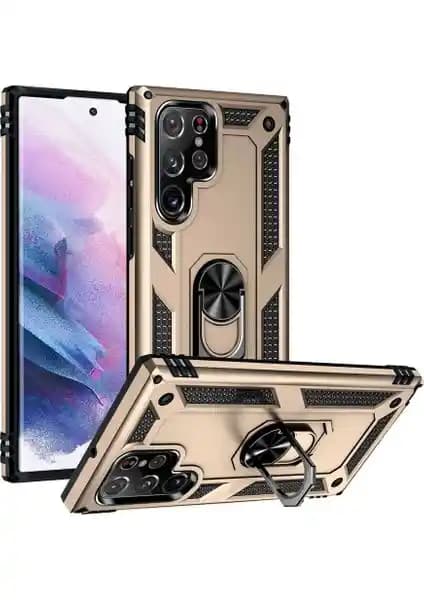 Galaxy S22 Ultra için Güçlü Koruma ve Estetik Sunan Kip GSM Kılıfı Detayları