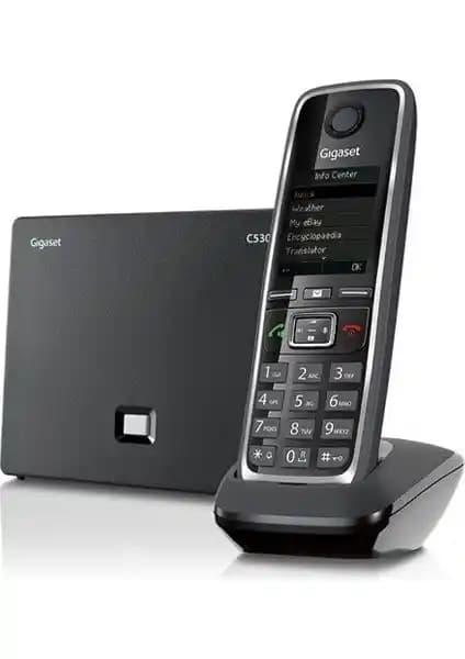 Gigaset C530 IP DECT Telefonu: Çok Hatlı, Yüksek Ses Kalitesi ve Kullanım Kolaylığı
