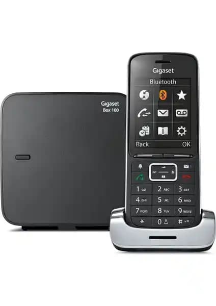 Gigaset SL450 Black Edition DECT Telsiz Telefonu Modern Tasarım ve Gelişmiş Özellikler