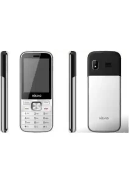 Hiking X9 Gümüş Tuşlu Cep Telefonu: Güvenilir ve Şık Temel İletişim Cihazı