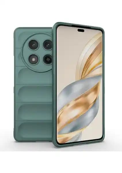 Honor Magic 7 Lite için şık ve dayanıklı silikon kılıfı koruma ve estetik sağlıyor