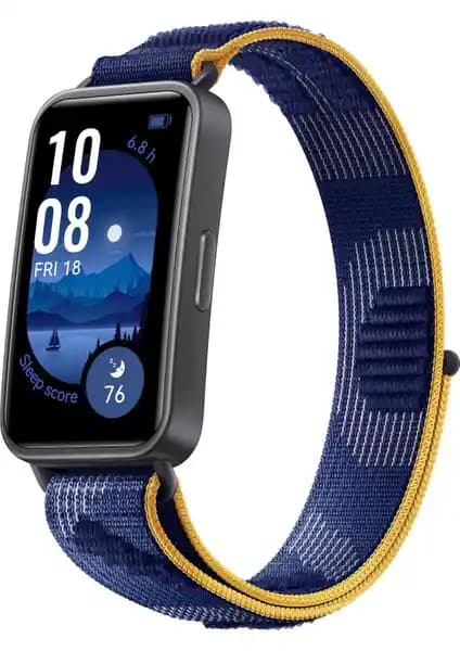 Huawei Band 9 Mavi Naylon Akıllı Bileklik Sağlık ve Şıklık Bir Arada