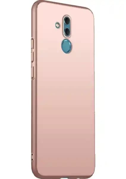 Huawei Mate 20 Lite için Şık ve Dayanıklı Silikon Kılıf ve Nano Cam Ekran Koruyucu