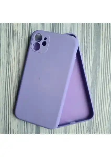 iPhone 11 için dayanıklı ve şık kamera koruma silikon kılıfı