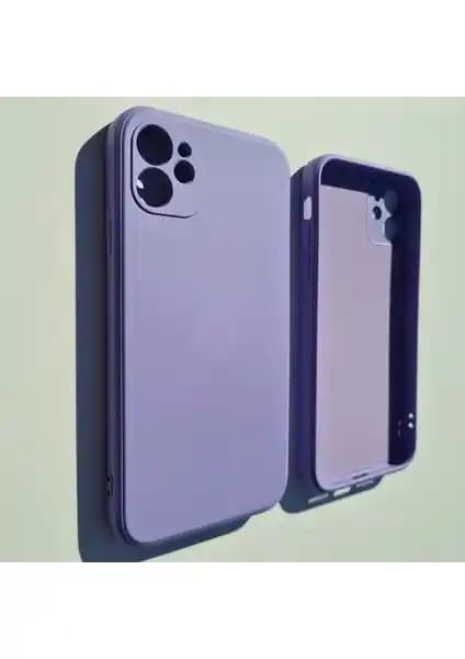 iPhone 11 için dayanıklı ve şık köşeli silikon kılıf seçeneği