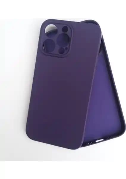 iPhone 14 Pro için Kamera Korumalı Silikon Kılıfı Şık ve Dayanıklı Tasarım