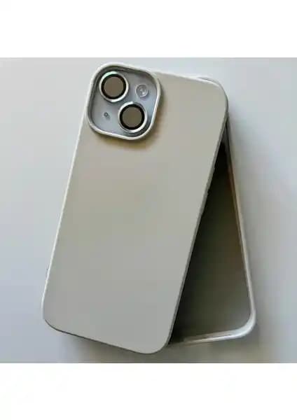 iPhone 15 uyumlu kadife dokulu silikon kılıf ile cihazınızı şık ve güvenli koruyun