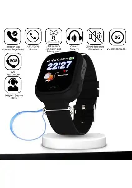 Jetzu Uz 2g Akıllı Çocuk Saati Güvenli ve Kullanışlı Tasarım Özellikleri