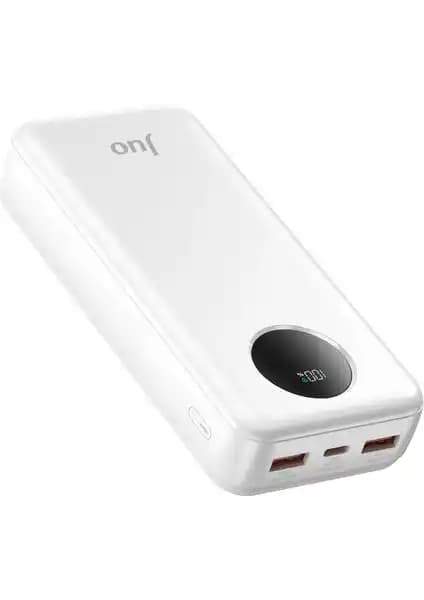 Juo 20000 mAh 22.5W Dijital Ekranlı Powerbank ile Güç Kaybını Önleyin