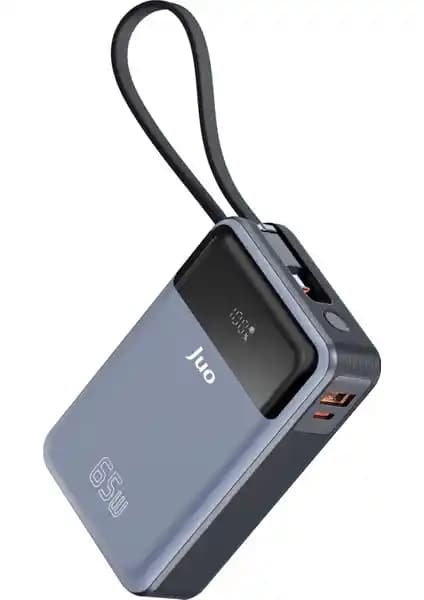 Juo 20000 mAh 65W LED Ekranlı Taşınabilir Hızlı Şarj Cihazı Powerbank Özellikleri ve Kullanım İpuçları