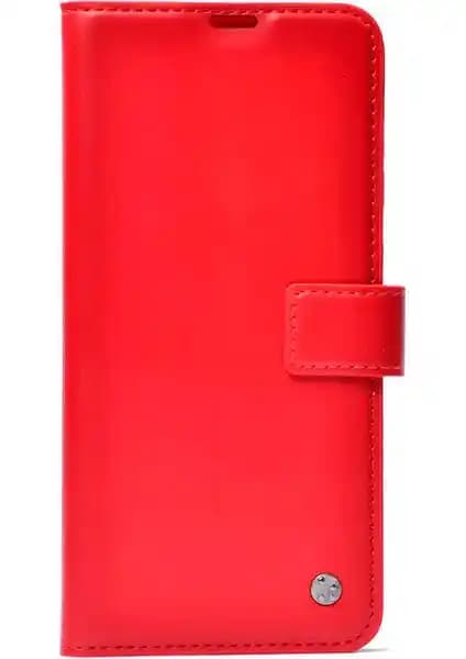 KNY Apple iPhone 13 Kılıfı Cüzdanlı Kapaklı ve Standlı Suni Deri Deluxe Tasarım