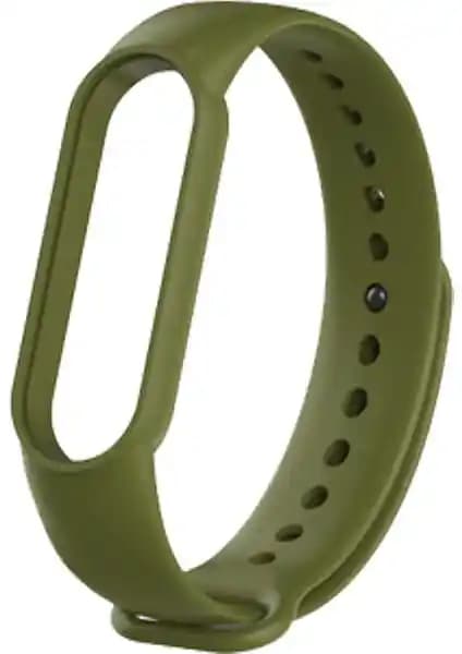 Kyver Xiaomi Mi Band 5 ve 6 Uyumlu Şık Silikon Kayış Mint Renkli Pratik Kullanım