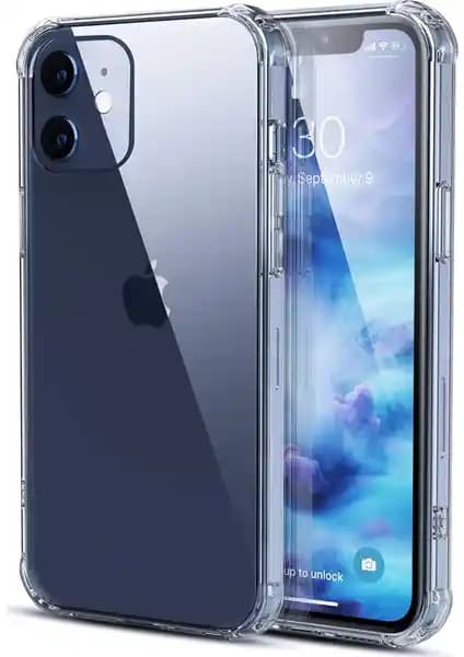 KZY Apple iPhone 12 Kılıfı: Şeffaf Tasarım ve Güçlü Koruma Özellikleri