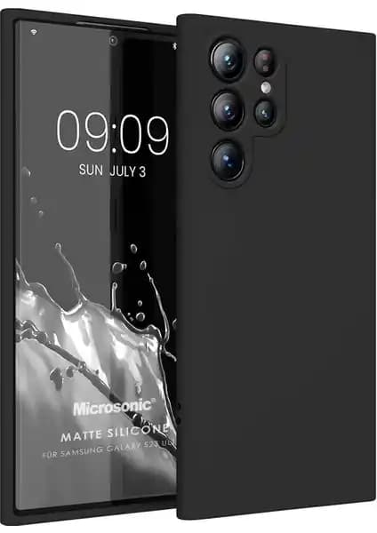 Microsonic Matte Silikon Samsung Galaxy S23 Ultra Kılıfı: Şık ve Koruyucu Tasarım