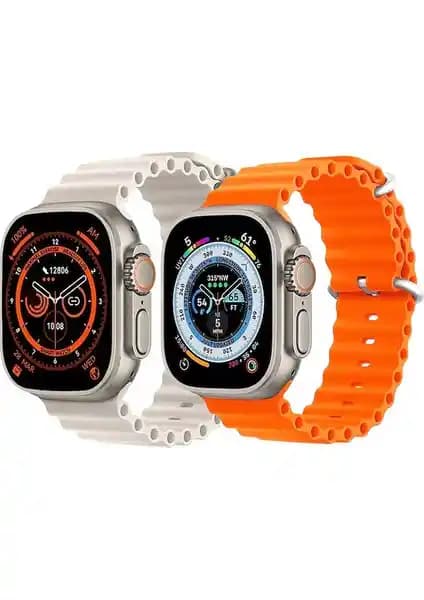 Ms Tech S8 Ultra Max 2.08 Inc Retina HD Ekranlı Akıllı Saat, Dayanıklı ve Çok Fonksiyonlu Tasarım