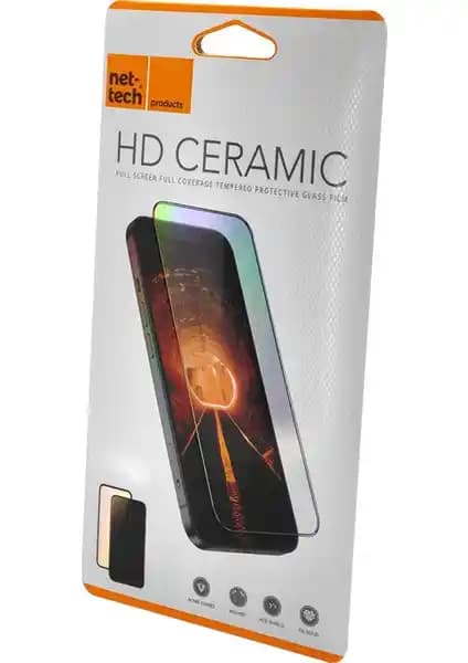 Nettech Seramik Nano Ekran Koruyucu iPhone 14 Pro Max için Yüksek Koruma ve Şık Tasarım