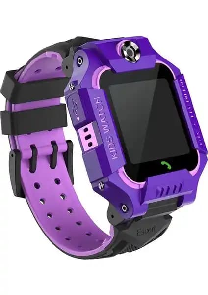 NevarMarket Akıllı Çocuk Saati Mor: Güvenlik ve Fonksiyonellik Sunan Gelişmiş Çocuk İzleme Cihazı
