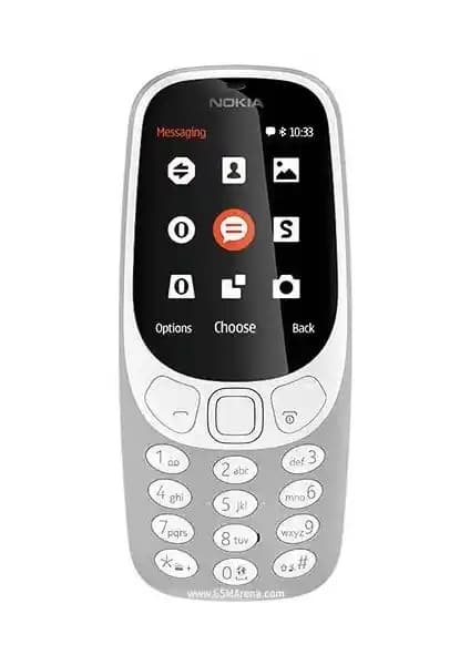 Nokia 3310 Gri Modeli Dayanıklı ve Kullanıcı Dostu Basit Telefon Özellikleri