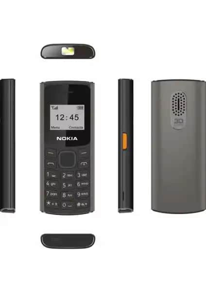 Nokia Yüksek Ses ve Basit Kullanım Özellikleriyle Yaşlılar İçin Tasarlanmış Tuşlu Telefon