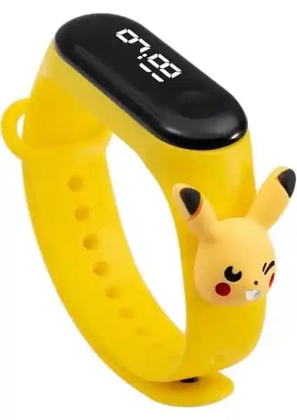 Onkatech Dijital Su Geçirmez Figürlü Çocuk Kol Saati Kız Çocukları İçin Eğlenceli Tasarım