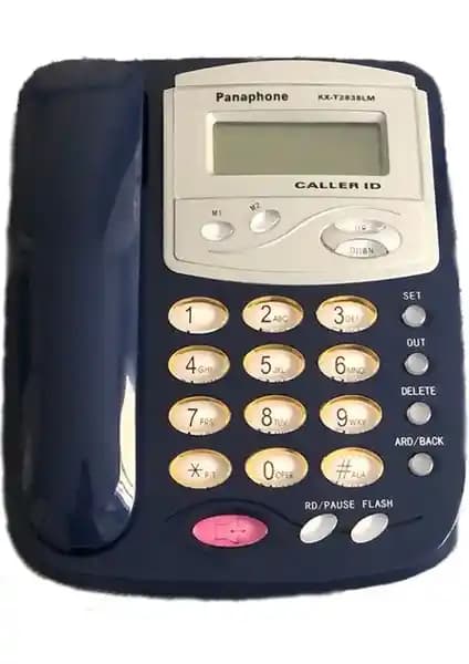 Panaphone KX-T2838LM Masaüstü Kablolu Ev ve Ofis Telefonu Şık ve Kullanışlı Tasarım