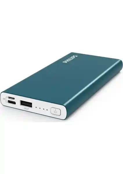Philips DLP6710CV Alüminyum Powerbank 10.000mAh Güç ve Şıklığın Modern Buluşması