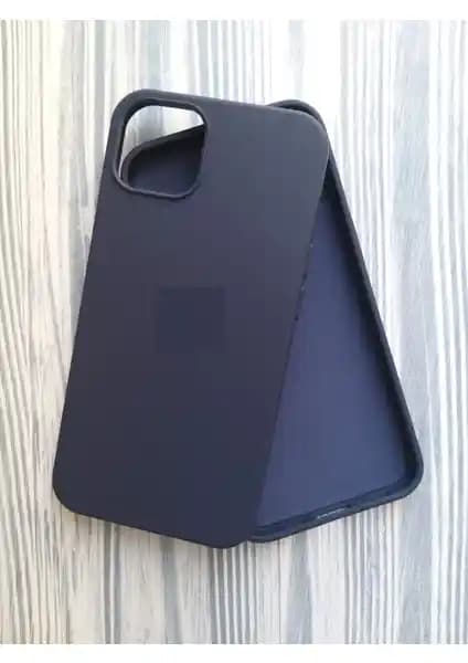 Pirok Store iPhone 14 Uyumlu Kadife Silikon Lansman Kılıfı Şıklık ve Koruma Sağlar