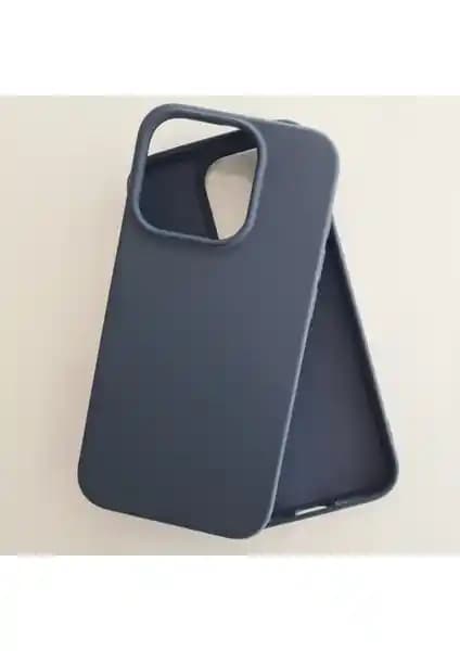 Pirok Store iPhone 15 Pro Max Kadife Silikon Kılıfı Şık ve Dayanıklı Koruma Çözümü