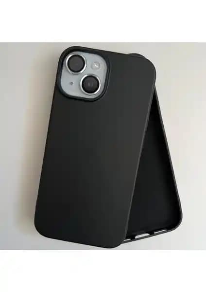 Pirok Store iPhone 15 Uyumlu Kadife Esnek Silikon Kılıfı Şık ve Dayanıklı Koruma Çözümü