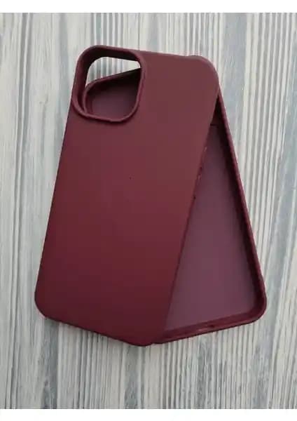 Pirok Store Kadife Silikon Kılıf iPhone 14 için Şık ve Koruyucu Tasarım