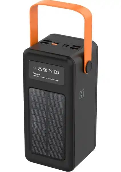 Robeve 80.000 mAh Güçbankası: Yüksek Kapasiteli ve Çok Yönlü Taşınabilir Şarj Çözümü